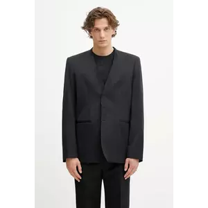 MM6 Maison Margiela sacou din lana x MM6 Wardro culoarea negru, SH0BN0007.M35153.900 imagine