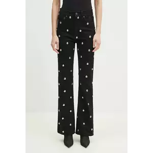 Fiorucci jeansi Metal Bubble Stud Flared femei high waist, U02SPDJE083DN06DN04 imagine