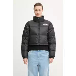The North Face geacă de puf Nuptse culoarea negru, de iarna, oversize, NF0A5GGEGOG1 imagine