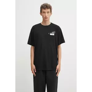 MM6 Maison Margiela tricou din bumbac culoarea negru, cu imprimeu, SH2GC0030.M20048.900 imagine