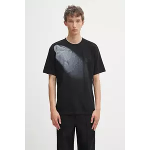 MM6 Maison Margiela tricou din bumbac culoarea negru, uni, SH2GC0028.M20048.900 imagine