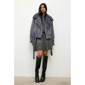 Answear.LAB geaca culoarea gri, de tranzitie imagine