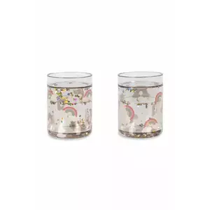 Konges Sløjd set căni 2 PACK GLITTER CUPS 2-pack KS103638 imagine