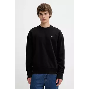 Dickies bluza Clancy Heavyweight Sweatshirt Black barbati, culoarea negru, neted, DK0A87CKBLK1 imagine