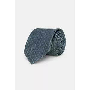 Michael Kors cravată de mătase culoarea verde, MK0DT00191 imagine