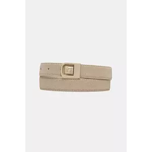 BOSS curea de piele cu două fețe culoarea alb, 50553340 imagine