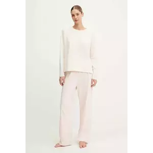 BOSS pijama culoarea bej, 50550217 imagine