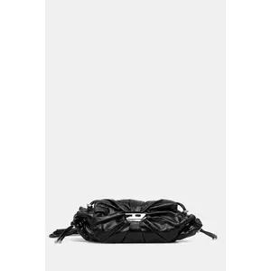 Diesel geantă de piele SCRUNCH-D culoarea negru, X10331.P1003 imagine