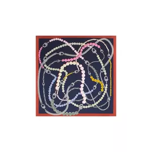 Tous eșarfă TEXTIL culoarea portocaliu, cu imprimeu, 2002303609 imagine