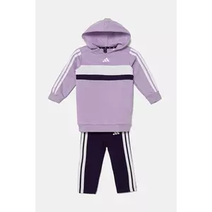 adidas set de trening pentru copii culoarea violet, JN2247 imagine