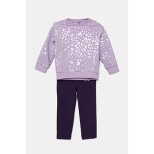 adidas trening bebeluși culoarea violet, JW2434 imagine