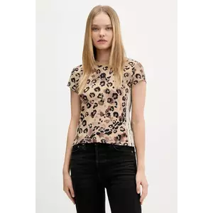 adidas tricou Animal culoarea bej, JM1853 imagine