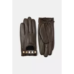 Medicine manusi de piele culoarea negru imagine