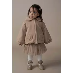 Donsje fustă fete Pien Skirt culoarea bej, mini, evazați, 4035400 imagine