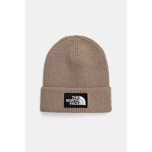 The North Face căciulă TNF Logo Box culoarea verde, NF0A8CHEBOX1 imagine