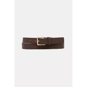Answear.LAB curea de piele culoarea maro imagine