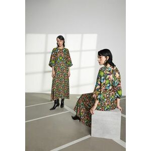 Medicine rochie midi, evazati imagine