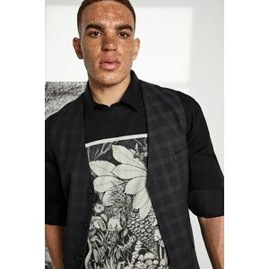 Medicine tricou din bumbac culoarea negru, cu imprimeu imagine