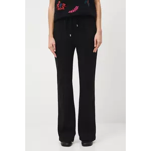 Medicine pantaloni de trening culoarea negru, neted imagine