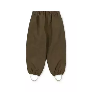 Konges Sløjd pantaloni de ploaie pentru copii AWARD SHELL PANTS FLEXI SIZE GRS culoarea roz, KS103442 imagine