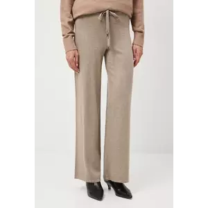 Medicine pantaloni culoarea bej imagine