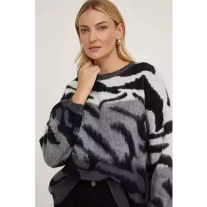 Answear.LAB pulover din amestec de lână culoarea gri imagine