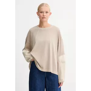 G-Star longsleeve culoarea bej, D27192.C756 imagine