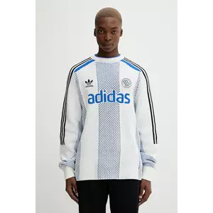 adidas Originals pulover ADC culoarea alb, KQ5085 imagine