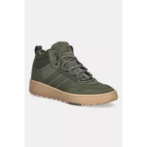 adidas sneakers Hoops 4.0 Mid Winterized culoarea verde, JQ5363 imagine
