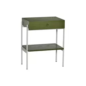 Hübsch noptieră Noir 48 x 32 x 60 cm culoarea verde imagine