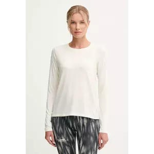 Hummel longsleeve de yoga culoarea bej, 230449 imagine