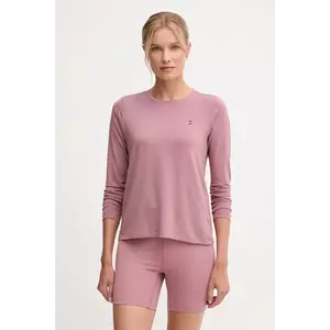 Hummel longsleeve de yoga culoarea roz, 230449 imagine