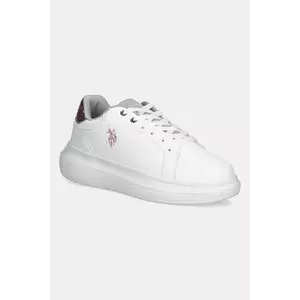 U.S. Polo Assn. sneakers CHELIS002A culoarea alb, CHELIS002W/EYN1 imagine