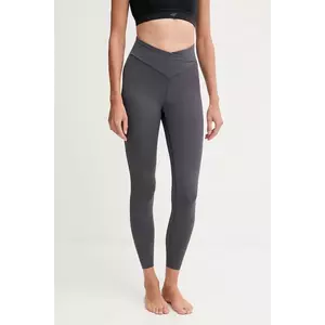 Hummel jambiere de yoga culoarea gri, uni, 230453 imagine