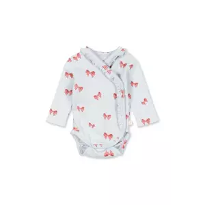 Konges Sløjd body din bumbac pentru bebeluși SUI NEWBORN FRILL BODY GOTS KS104004 imagine