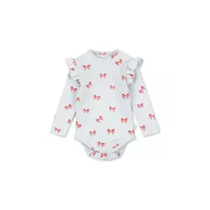 Konges Sløjd body din bumbac pentru bebeluși SUI FRILL BODY GOTS KS104002 imagine