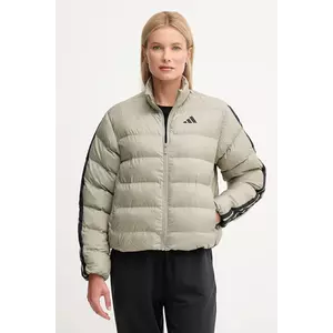 adidas geacă Essentials Climawarm culoarea verde, de tranziție, JX7809 imagine