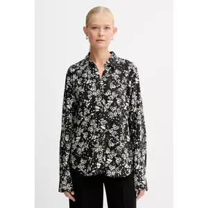 Marc O'Polo cămașă culoarea negru, cu guler clasic, regular, 509098842295 imagine