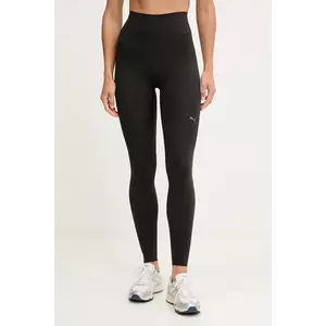 Puma leggins de antrenament culoarea negru, uni, 527463 imagine