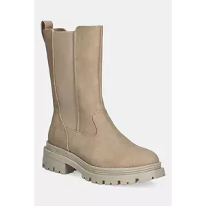 U.S. Polo Assn. cizme ALICYA004A culoarea bej, cu toc plat, ALICYA004W/EU1 imagine