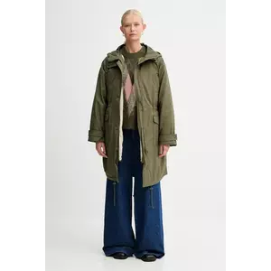 Levi's hanorac culoarea verde, de tranziție, 004GS imagine