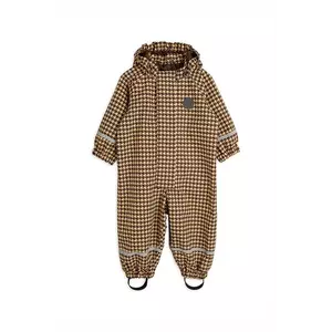 Mini Rodini salopetă copii culoarea bej, 11000278 imagine