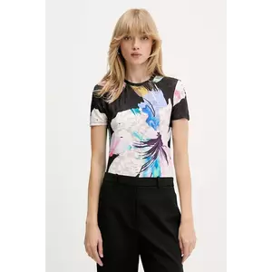 Desigual tricou VIENA culoarea negru, 25WWTK52 imagine