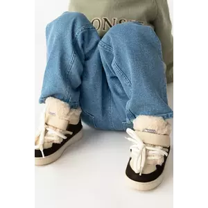 Donsje cizme de iarnă pentru copii Sicco Sneakers culoarea violet, 2031300 imagine