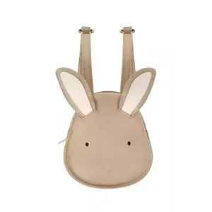 Donsje rucsac din piele pentru copii Kapi Classic Backpack Bunny culoarea bej, mic, uni, 5005009 imagine