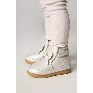 Donsje încălțăminte din piele pentru bebeluși Cemilla Shoes culoarea bej, 1500200 imagine