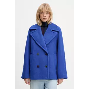 Desigual haină cu lână SHORTCOLOR 25WWEW11 imagine