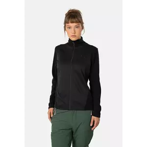 Kari Traa hanorac fleece KARI culoarea negru, uni, 622573 imagine