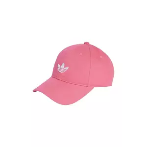 adidas Originals șapcă de baseball din bumbac Baseball Cap AC culoarea roz, cu imprimeu, JY5065 imagine
