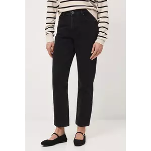 Medicine blugi din bumbac culoarea negru imagine